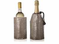 Vacu Vin 3887560 Aktiv Kühler Wein & Champagner Flaschenkühler, Silikon,...