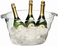 APS 36057 Wein-/Sektk&uuml;hler, Flaschenk&uuml;hler, 47 x 28 cm, H&ouml;he 23 cm, 10 Liter, f&uuml;r