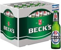 Beck's Blue Pils Alkoholfrei Flaschenbier, MEHRWEG (20 x 0.5 l) im Kasten,