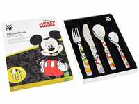 WMF Disney Mickey Mouse Kinderbesteck Set 4-teilig, Kinderbesteck Edelstahl,...