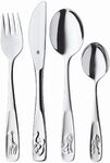 WMF Kinderbesteck FARM 4-teilig ab 3 Jahren, Kinderbesteck Edelstahl, Besteck...