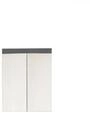trendteam smart living - Amanda - Spiegelschrank - Grau Hochglanz - moderner