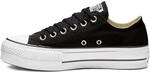 Converse Chuck Taylor All Star Lift Platform Low schwarz, 41,5 Damen