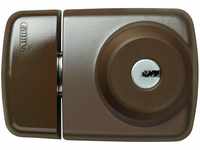 ABUS 589201 7525 B Tür-Zusatzschloss mit Innen- und Außenzylinder für Türen...