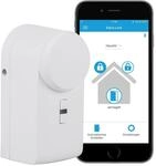 eqiva Bluetooth Smart T&uuml;rschlossantrieb, Wei&szlig;, 142950A0, 5.6 x 5.2 x 11.4 cm