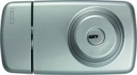 ABUS T&uuml;r-Zusatzschloss 7025 mit beidseitigem Zylinder, silber, 53296