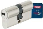 ABUS Profilzylinder D6XNP 35/50 mit 5 Schl&uuml;sseln und Code-Karte - T&uuml;rschloss f&uuml;r