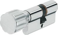ABUS Profilzylinder KXP20S Z30/K45 mit Knauf, 73940