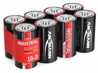 ANSMANN Industrial Alkaline Batterie Mono D LR20 Longlife professionelle