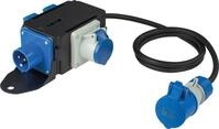 as - Schwabe MIXO-Stromverteiler Camping - Stromverteiler - Spanungsanzeige - CEE