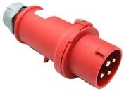 as - Schwabe CEE Stecker 400V/32A/4-polig - Starkstrom Stecker mit Schraubkontakt
