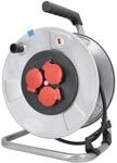 as - Schwabe Metallkabeltrommel, 50 m H05RR-F 3G1,5 Leitung 230V / 16A, mit 3...