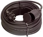 as - Schwabe Gummi-Verl&auml;ngerungsleitung &ndash; 20 m Kabel mit Schutzkontaktstecker,