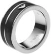 Emporio Armani Ring F&uuml;r M&auml;nner, 9/10/11/11.5mm Silber Edelstahl Ring, EGS2032040