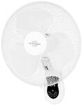 Orbegozo WF0242 - Wandventilator, Fernbedienung, 3 Stufen, mehrfach drehbares