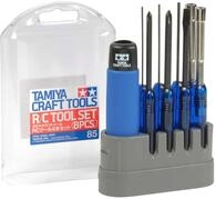 Tamiya 300074085 - RC-Werkzeugset, 8-teilig, Blau