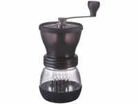 HARIO MSCS-2DTB Skerton Plus Ceramic Kaffeemühle, glas, Black