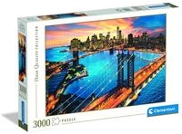 Clementoni 33546 New York &ndash; Puzzle 3000 Teile ab 9 Jahren, buntes...