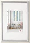 walther design Bilderrahmen silber 60 x 80 cm Trendstyle Kunststoffrahmen KP080S