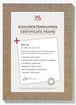 walther design Bilderrahmen beige 21 x 29,7 cm (DIN A4) Home Holzrahmen HO130C