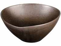 ASA Cuba Marone Schale groß, Stein, braun, 27.5x27.5x13.5 cm,...