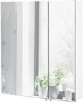 Schildmeyer Basic Spiegelschrank ohne Beleuchtung 134105, wei&szlig; Glanz, 60 cm