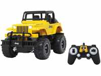 JAMARA 405124 - Jeep Wrangler Rubicon 1:18, 2,4GHz - Gummibereifung, Spur