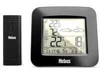 Mebus Funk-Wetterstation mit Außensensor Thermometer Hygrometer...