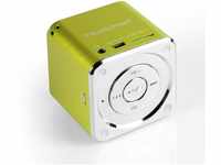 MusicMan Mini Soundstation (MP3 Player, Stereo Lautsprecher, Line In Funktion,