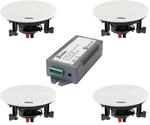 Lyndahl CS200P-Set wahlweise mit 2 oder 4 Lautsprechern inkl. Bluetoothverst&auml;rker,