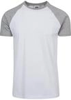 Urban Classics Herren Raglan Contrast Tee &ndash; Kurzarm T-Shirt aus Baumwolle mit