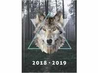 Brunnen 1072961079 Schülerkalender "Wolf", 2018/2019