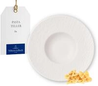 Villeroy & Boch &ndash; Manufacture Rock Blanc Pastateller 28 cm Wei&szlig;,