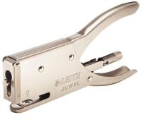 Leitz Juwel Heftzange, F&uuml;r 12 Blatt, Ergonomisches Design aus Metall,