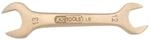 KS Tools 963.7132 BRONZEplus Blech-Doppel-Maulschl&uuml;ssel 3x3,5 mm