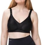 Triumph Damen Sport-BH Triaction Wellness N, ohne B&uuml;gel, Gepolstert, 75B, Schwarz
