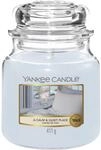 Yankee Candle Duftkerze im Glas (Mittelgro&szlig;) | A Calm & Quiet Place | Brenndauer bis