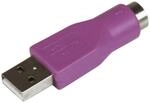 StarTech.com PS/2 Tastatur auf USB Adapter - PS-2 / USB Konverter - Buchse / Stecker,