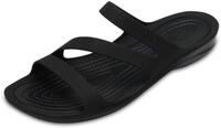 Crocs Herren Swiftwater Sandal W Sandalen, Black/Black, 34/35 EU