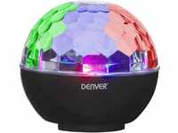 Denver BTL-65 Bluetooth-Lautsprecher mit Disco-Lichteffekten und AUX-Eingang,...