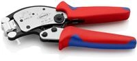 KNIPEX Twistor16 Selbsteinstellende Crimpzange f&uuml;r Aderendh&uuml;lsen mit drehbarem