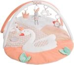 Fehn 3-D-Activity-Decke Spielbogen Schwanensee &ndash; Baby Krabbeldecke mit 5