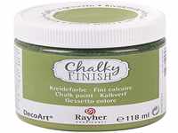 Rayher 38867452 Chalky Finish auf Wasser-Basis, Kreide-Farbe für Shabby-Chic-,