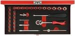 GEDORE red Steckschl&uuml;ssel-Satz 1/4' 32-teilig in hochwertiger Metallkassette
