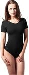 Urban Classics Damen Ladies Stretch Jersey Body Top, Schwarz (Black 7), L EU