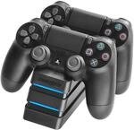 snakebyte PS4 Controller Ladestation - 2Std. Ultra-Schnellladung f&uuml;r 2