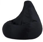 Bean Bag Bazaar Dalton Gaming Sitzsack f&uuml;r Erwachsene, Schwarz, Indoor Outdoor