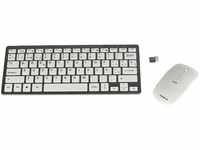 Tacens Levis Combo V2 RF Wireless Metallisch, Weiß - Tastaturen (Mini,...