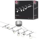 Paulmann 94145 Seilsystem Sice Salt Set erweiterbar max.5x10W Chrom matt Seilleuchte