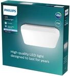 Philips myLiving Mauve LED Deckenleuchte (17 W), LED Leuchte mit kaltwei&szlig;em Licht,